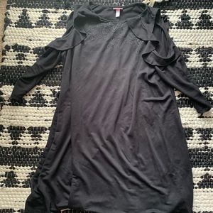 Women’s black maternity dress